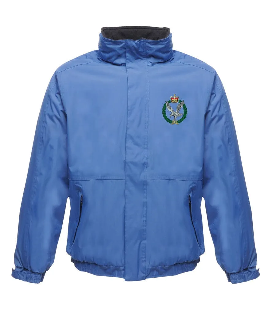 Army Air Corps Embroidered Regatta Waterproof Insulated Jacket