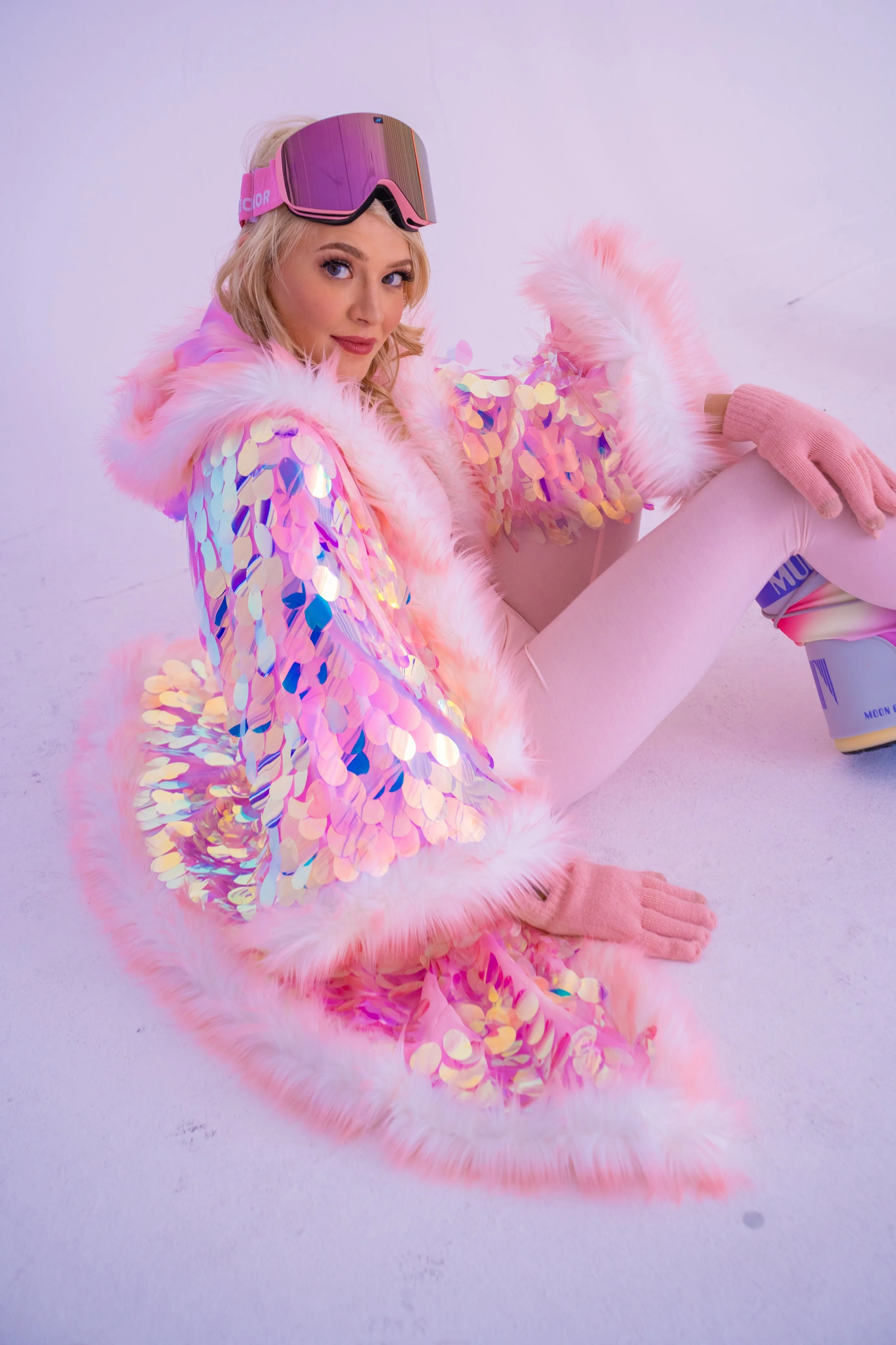 Big Bling Sequin Kimono in "Barbie"