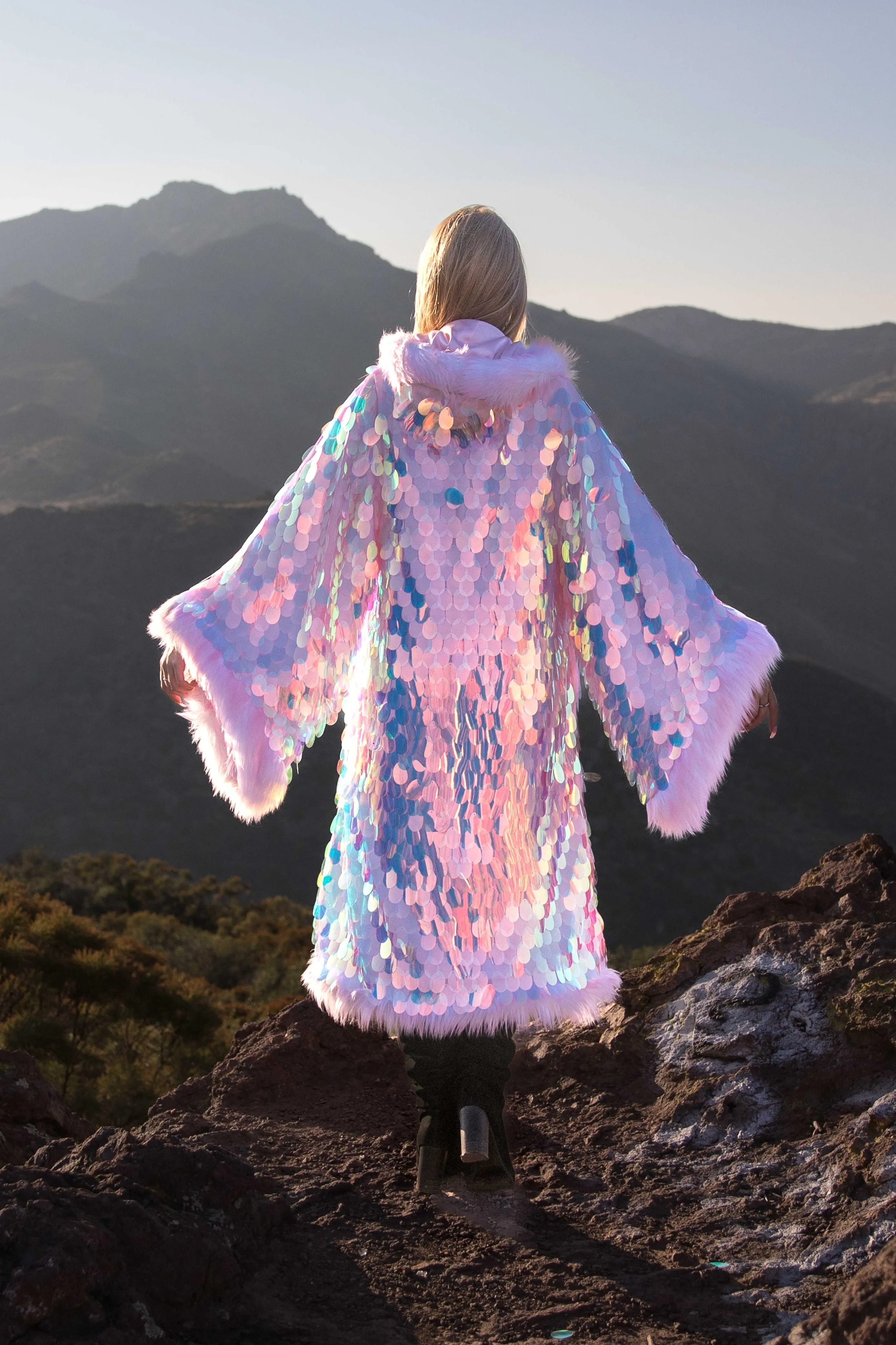 Big Bling Sequin Kimono in "Barbie"