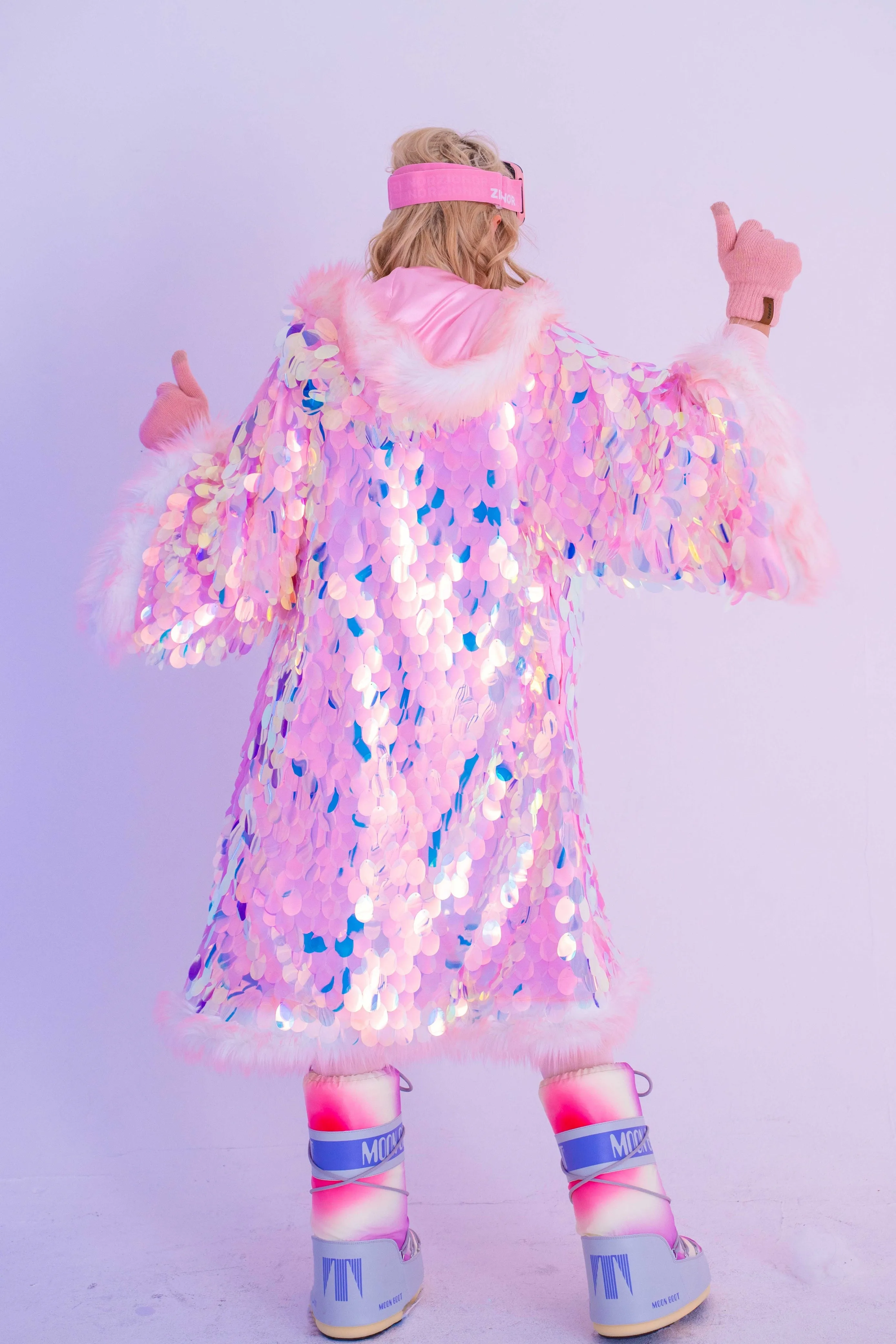 Big Bling Sequin Kimono in "Barbie"