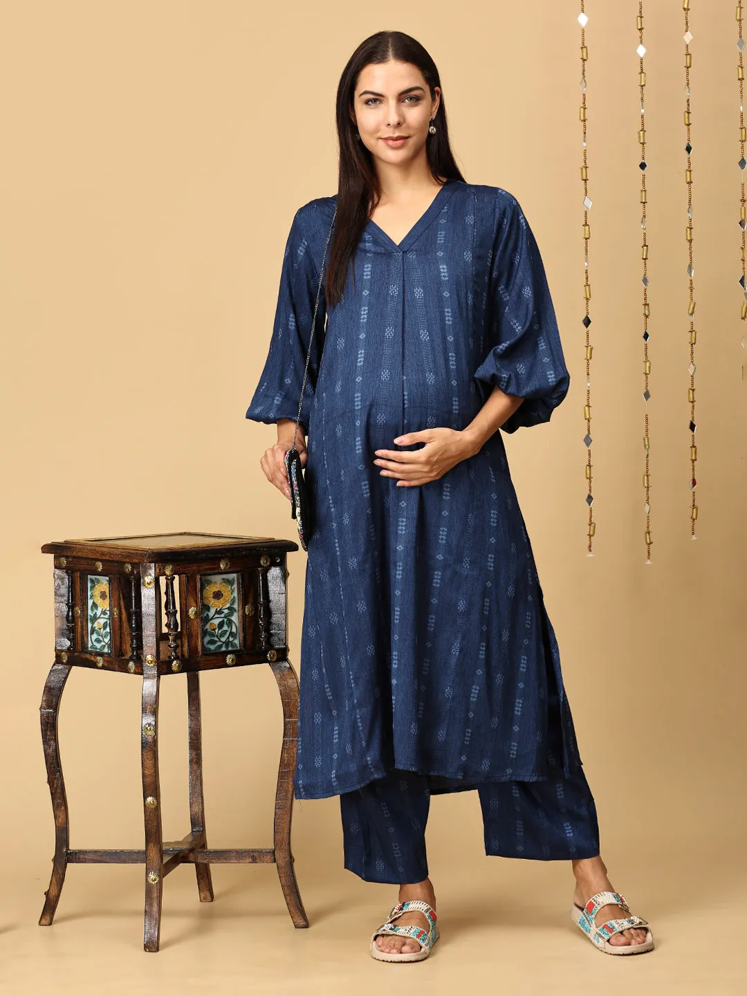 Blue By You Maternity and Nursing Co Ord Set