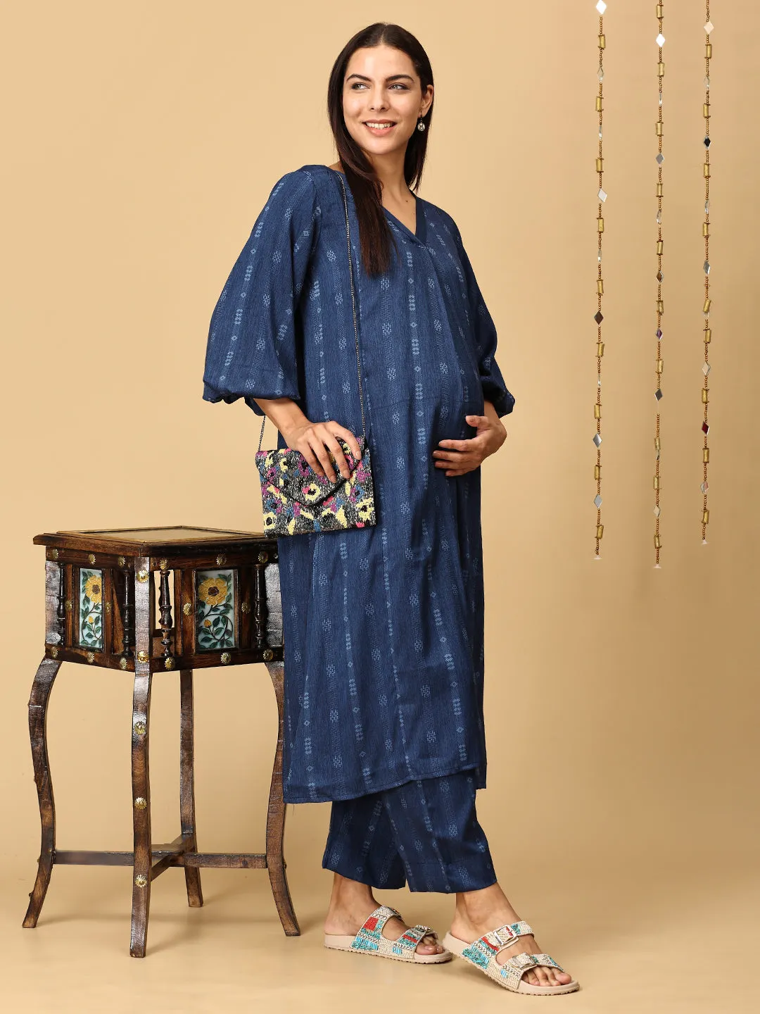 Blue By You Maternity and Nursing Co Ord Set