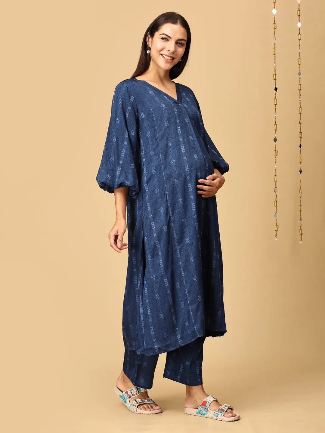 Blue By You Maternity and Nursing Co Ord Set