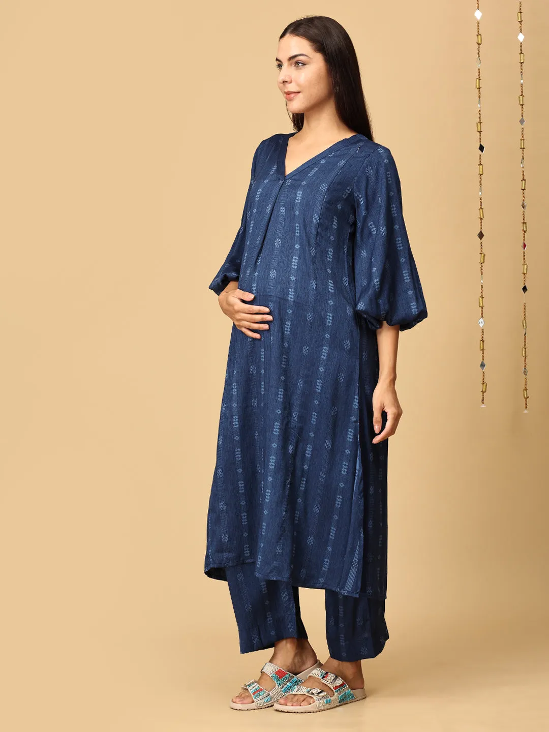 Blue By You Maternity and Nursing Co Ord Set