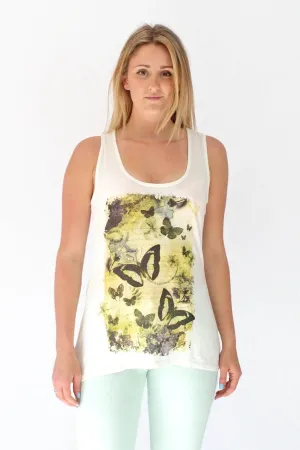 Butterfly Print Vest