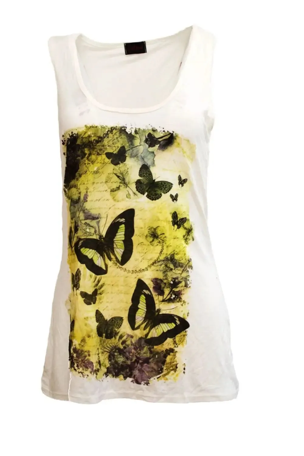 Butterfly Print Vest