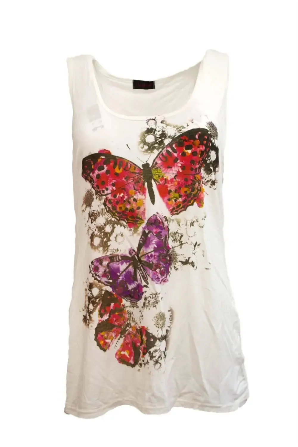Butterfly Print Vest