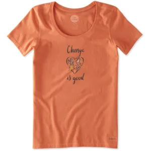 Change Is Good Seasons Crusher Scoop T-Shirt by Life is good
