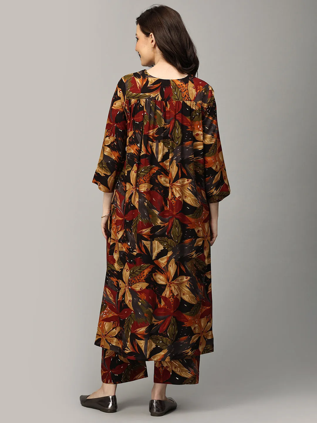 Choco-Lot of Style Maternity and Nursing Co ord Set