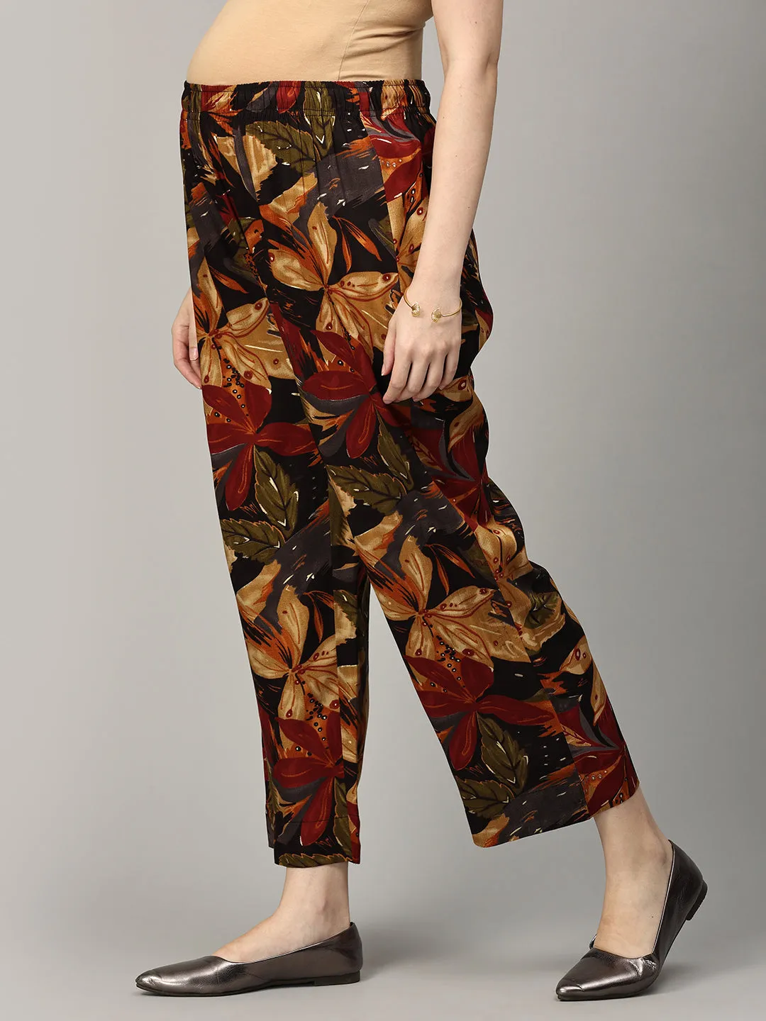 Choco-Lot of Style Maternity and Nursing Co ord Set