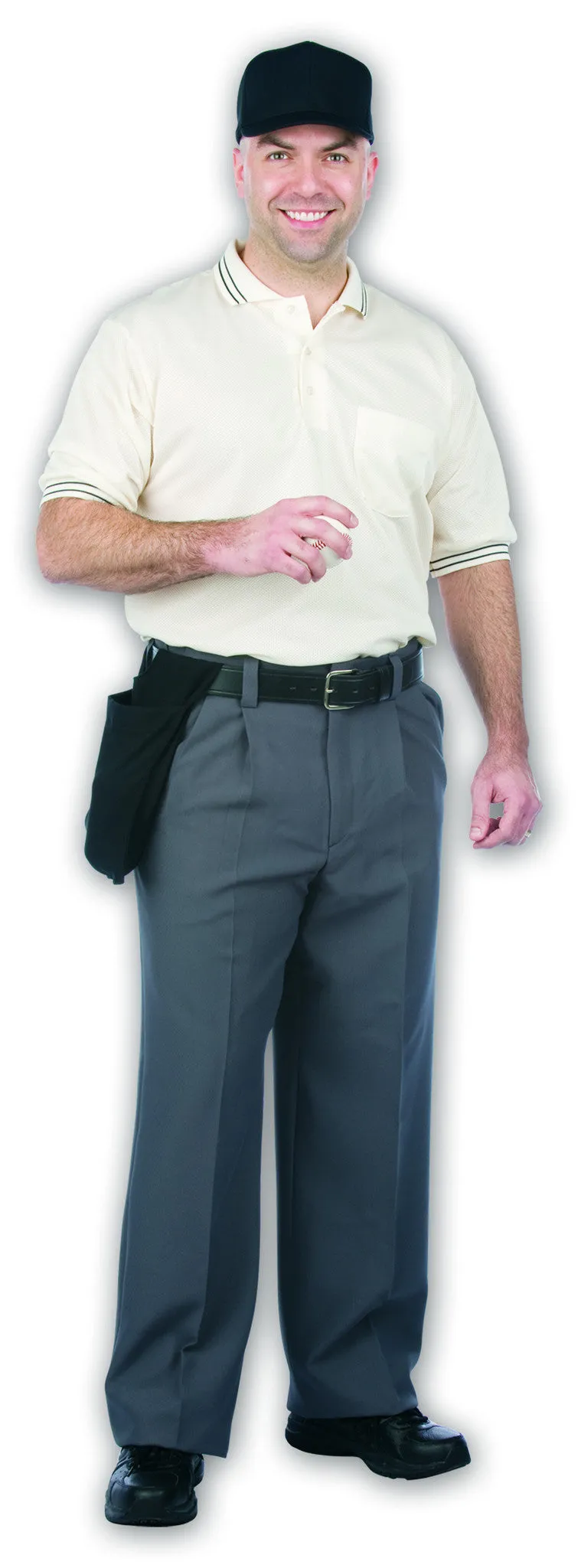 D9600 - Dalco Pleated Combo Pants w/Slash Pockets - Charcoal Grey