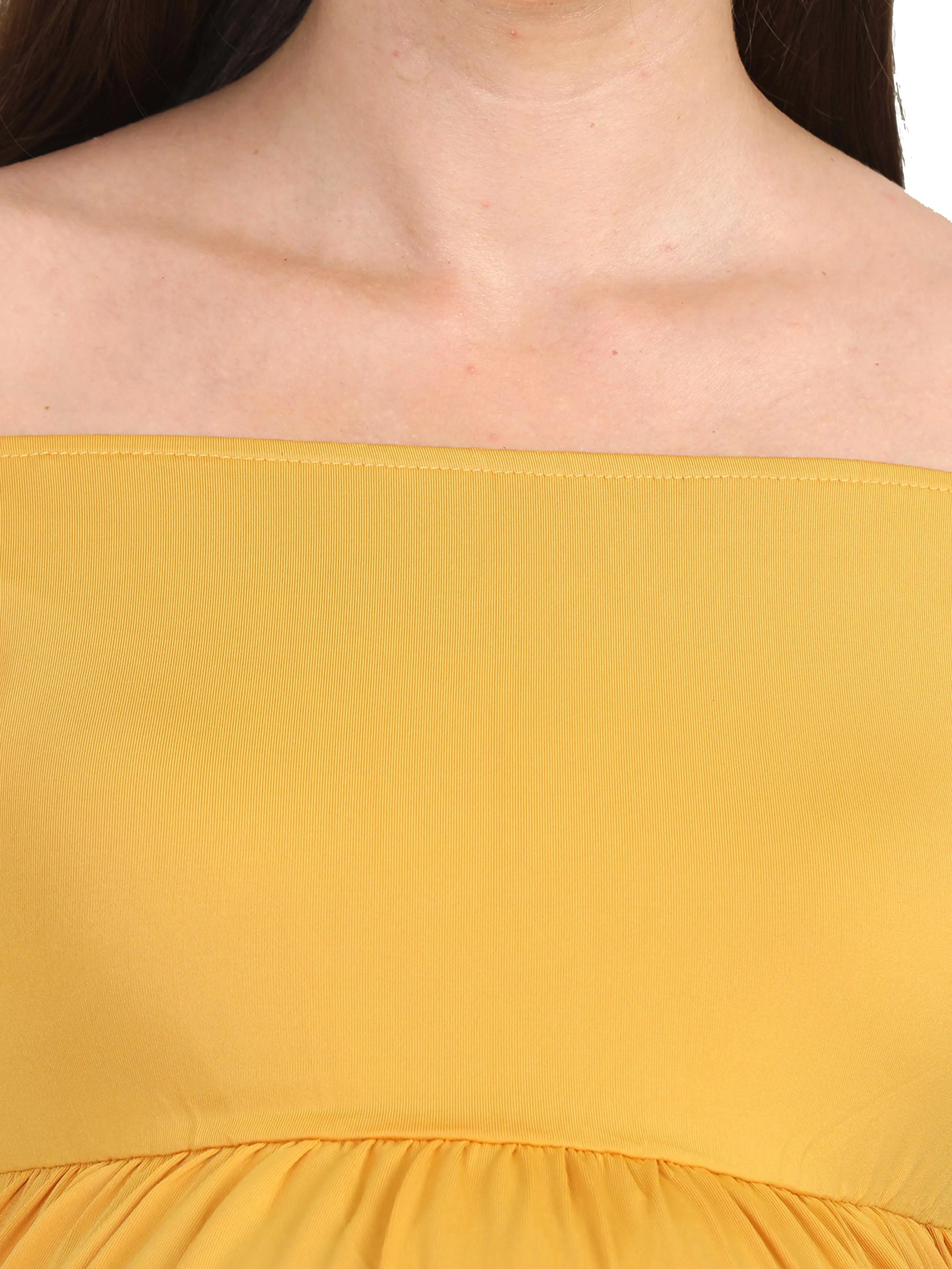Daisy Yellow Maternity Dress