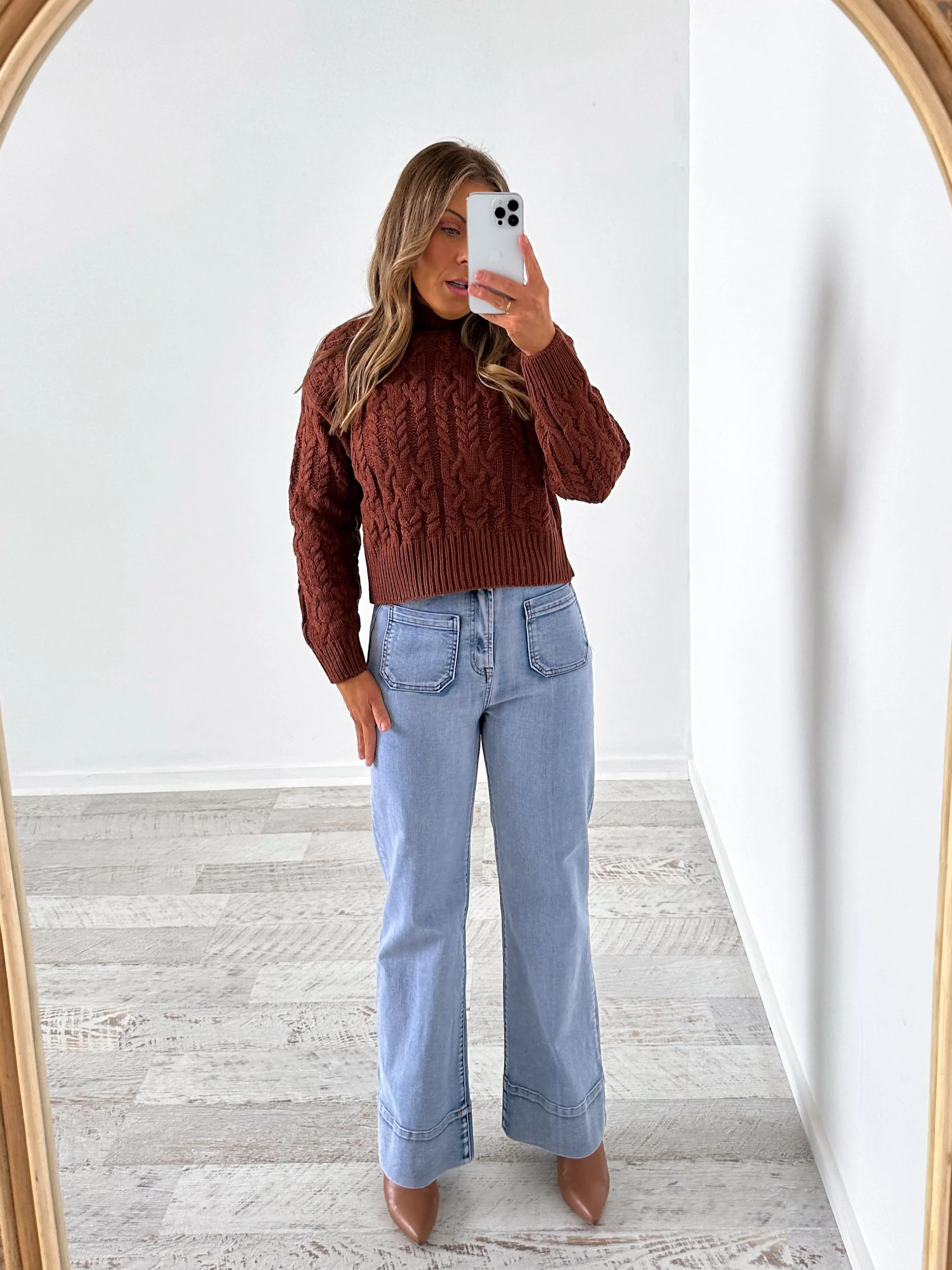 Denny Knit - Rust