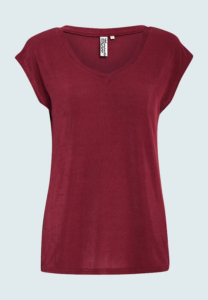 DSBob T-Shirt - Rhododendron Red