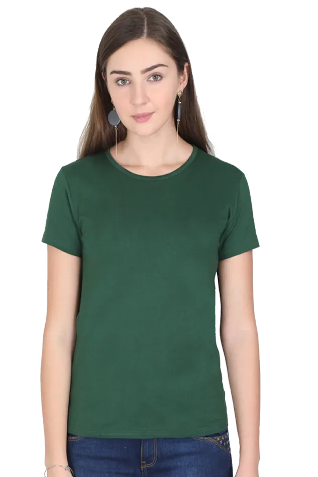 Earthy and Neutral Scoop Neck T Shirt for Women