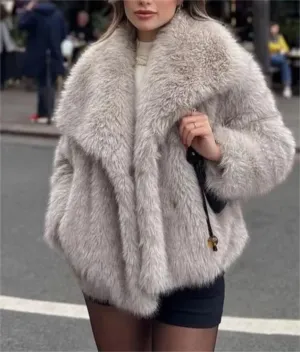 Faux Fur Jacket