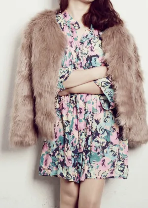 Faux Fur Winter Coat
