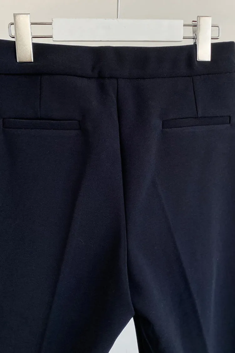 Fleece-Lined Mochi Slacks