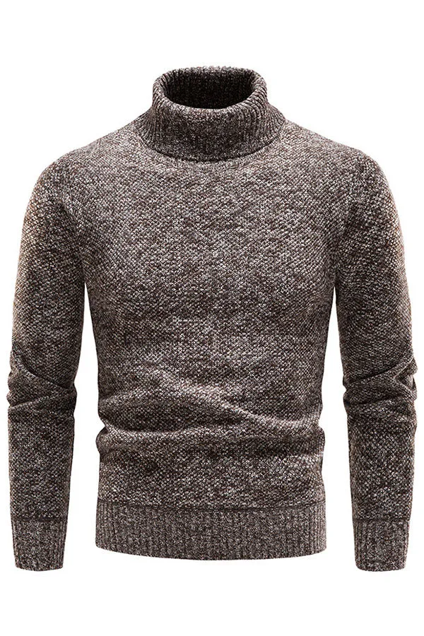 fleece thick casual slim sweater