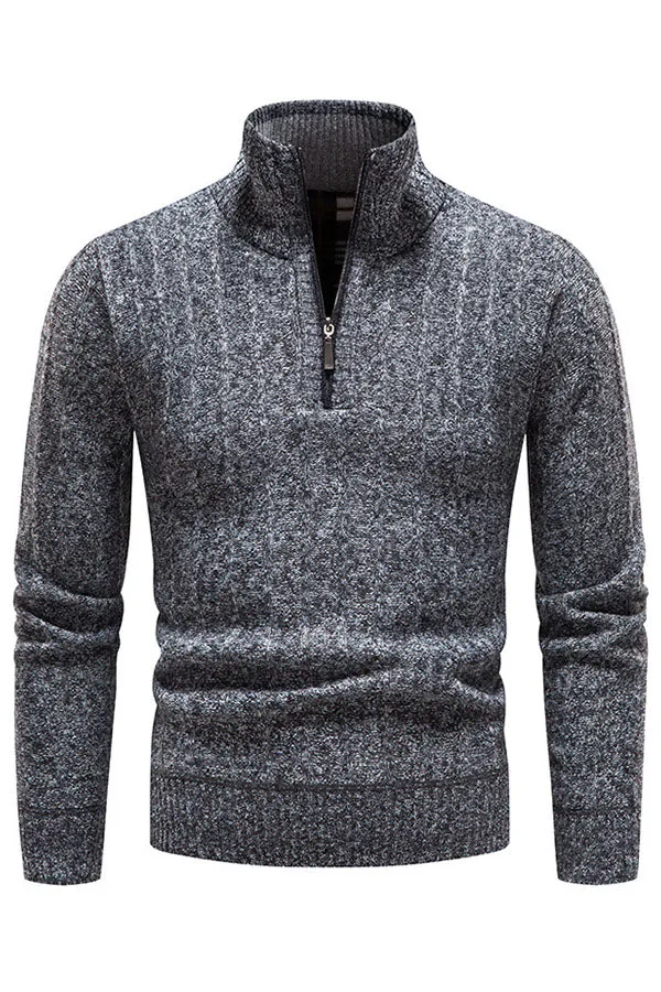 Fleece Thickened Casual Jacket Hooded Sweater