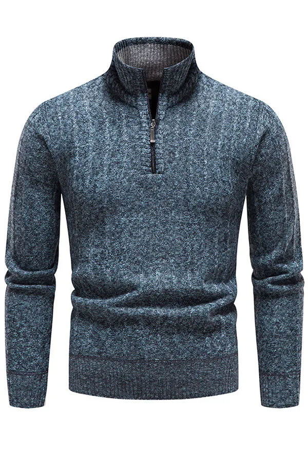 Fleece Thickened Casual Jacket Hooded Sweater