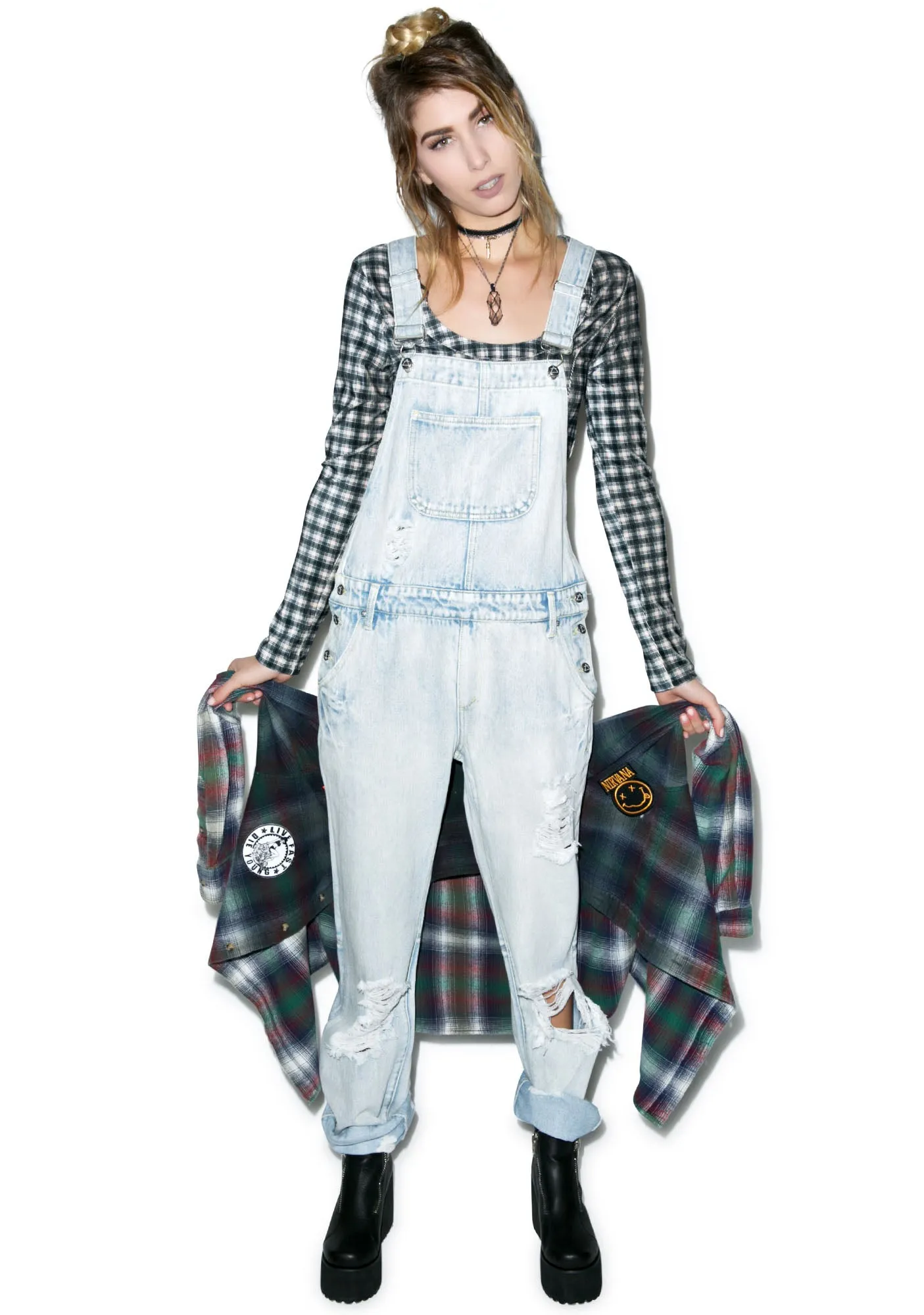 Gazer Denim Overalls