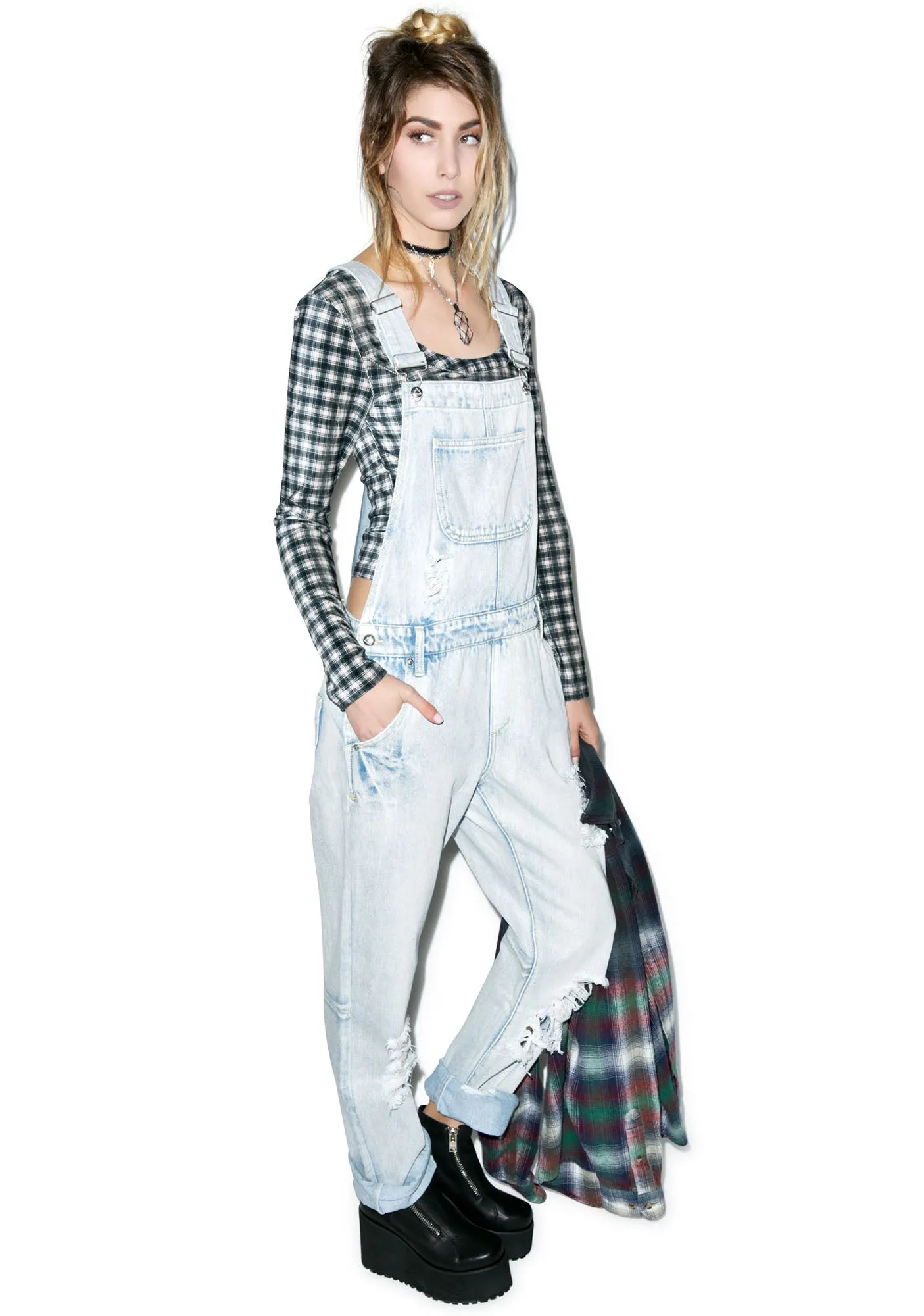 Gazer Denim Overalls