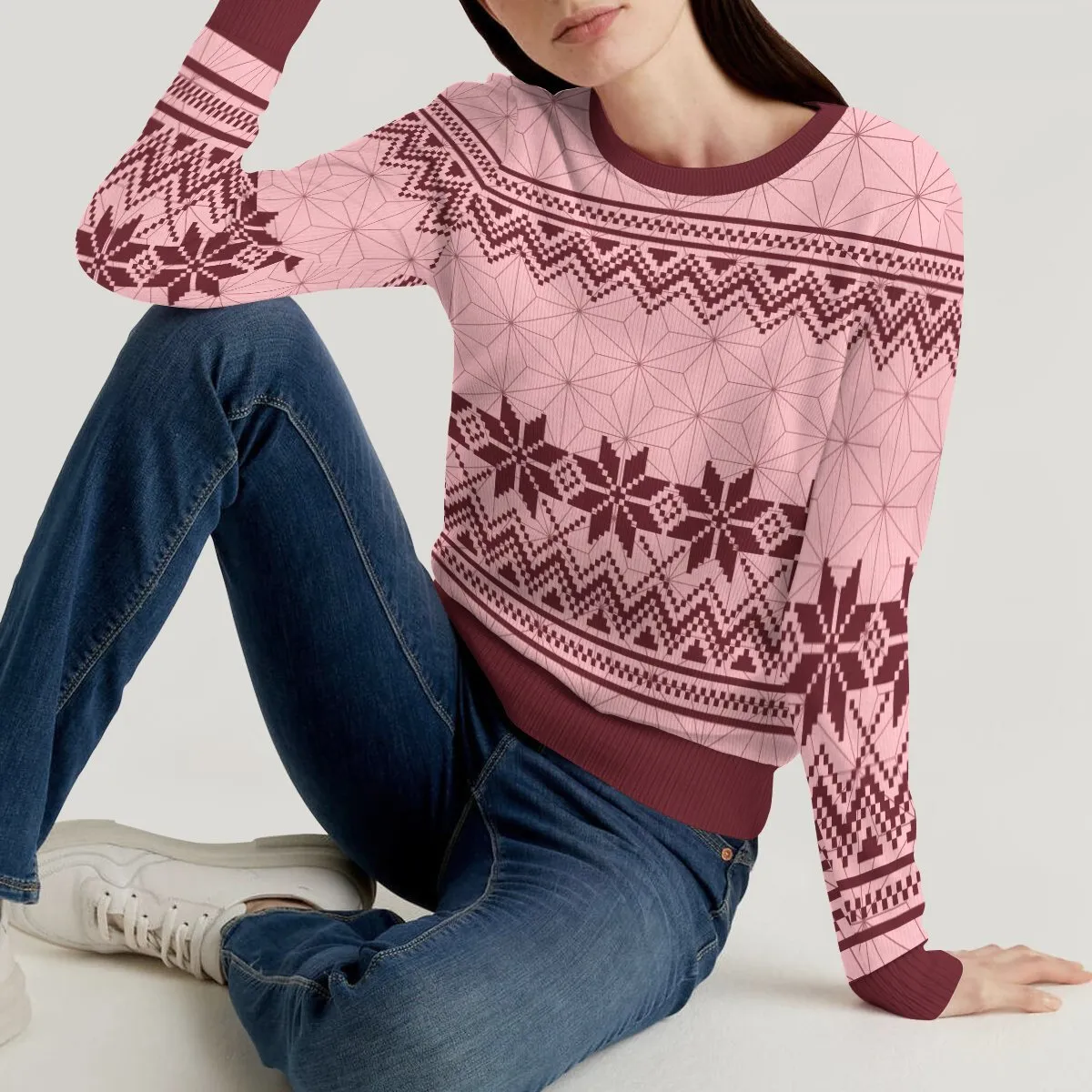 Giftngon - Nezuko Unisex Wool Sweater