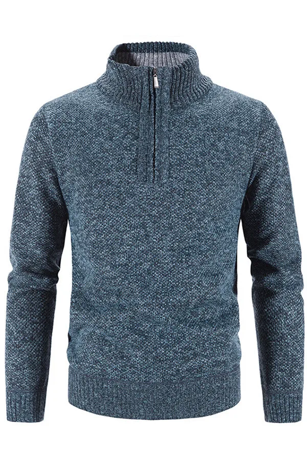 half zip pullover fleece thick coat