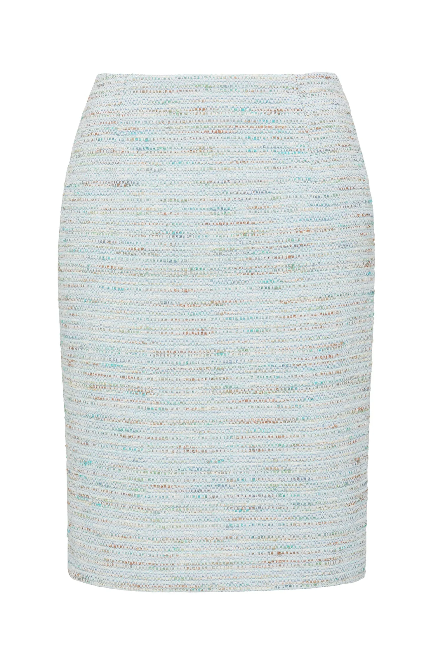 Julia Skirt - Blue/Tweed
