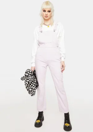 Lavender Original Denim Overalls