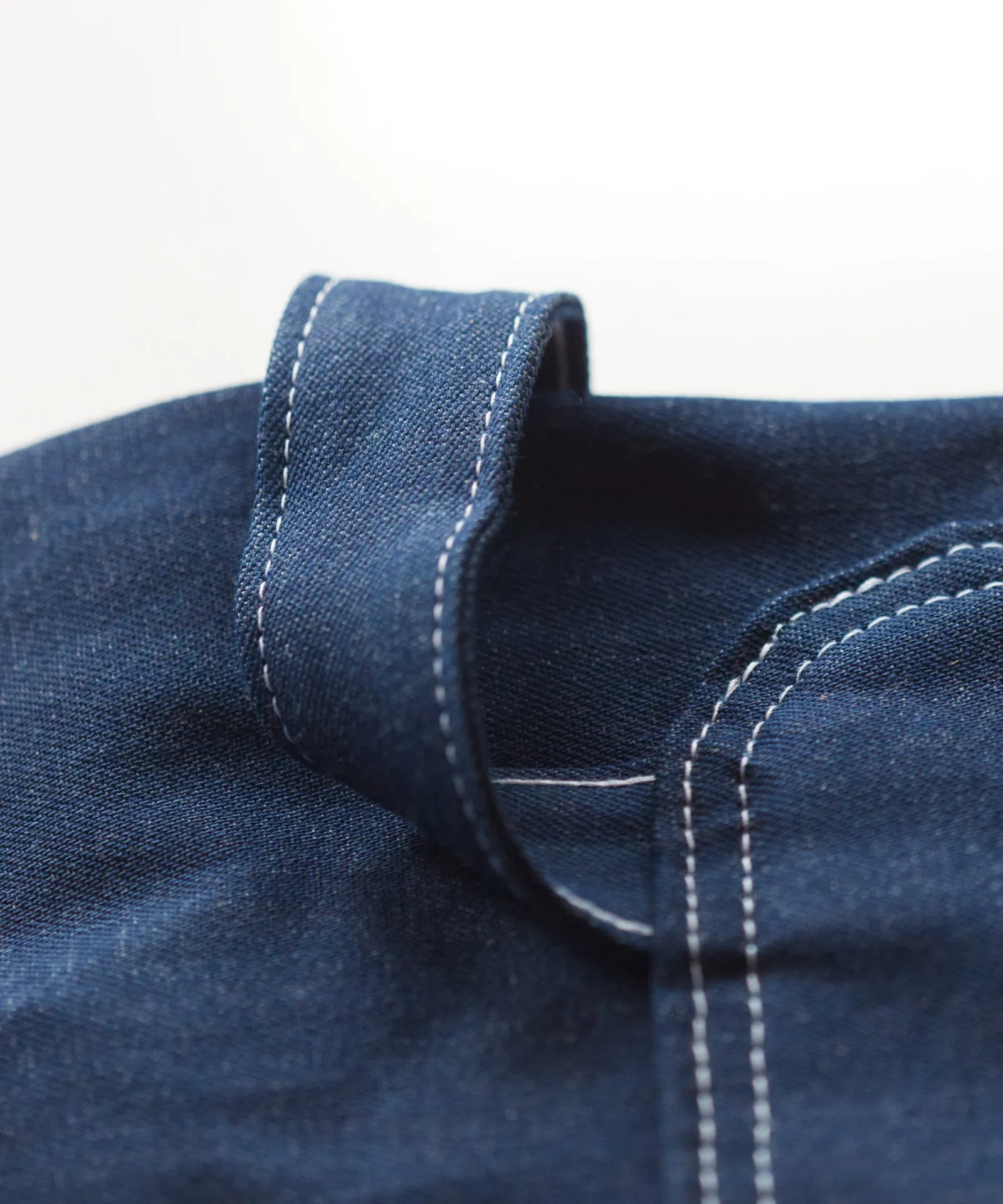 LC King Indigo Denim Low Back Overalls - Full Cut