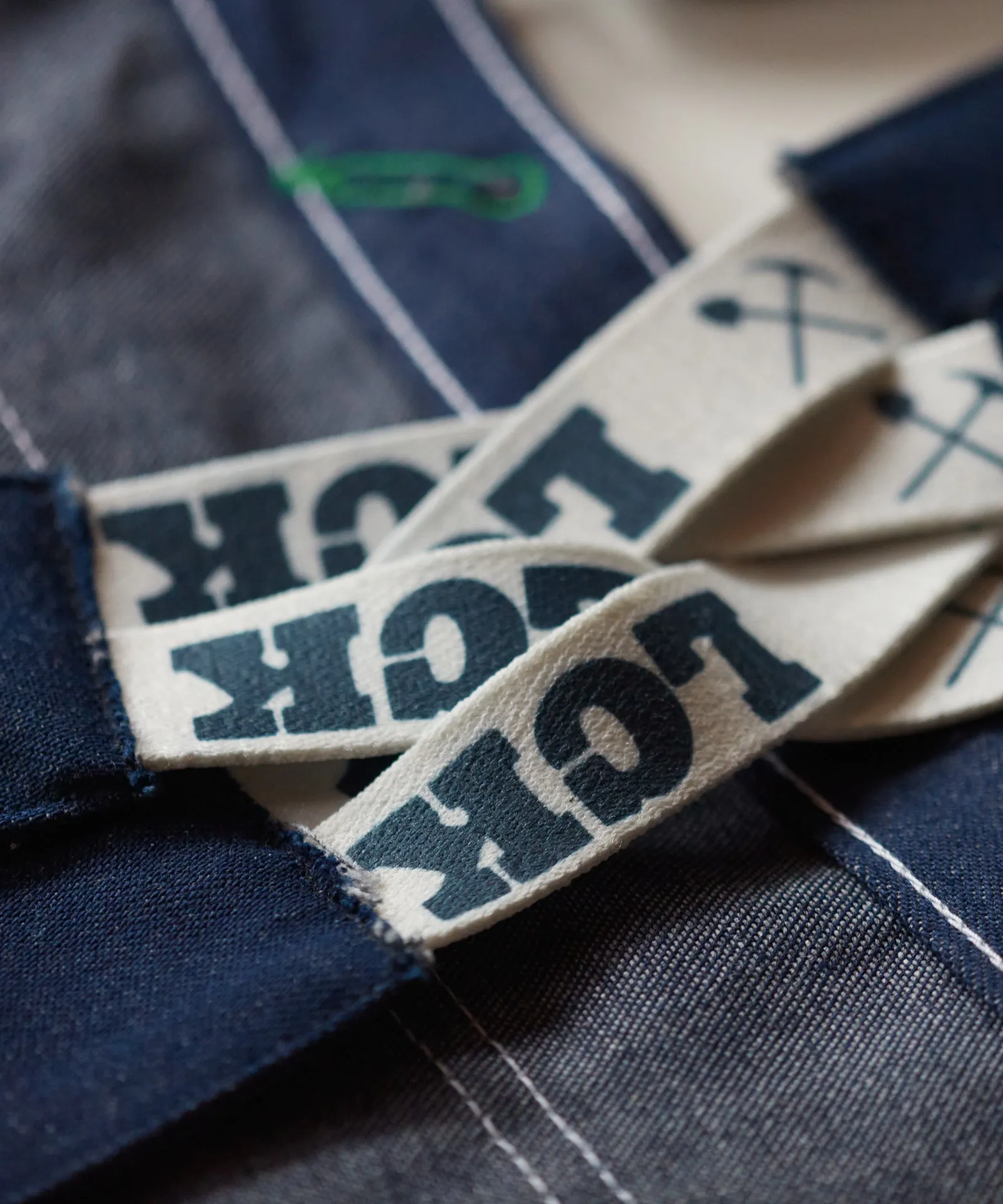 LC King Indigo Denim Low Back Overalls - Full Cut