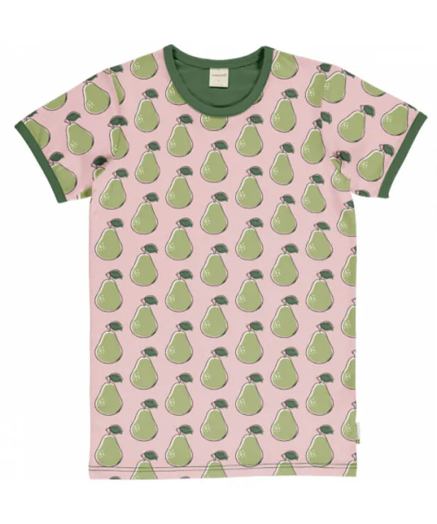 Maxomorra Short Sleeved T-shirt Adult - Pear