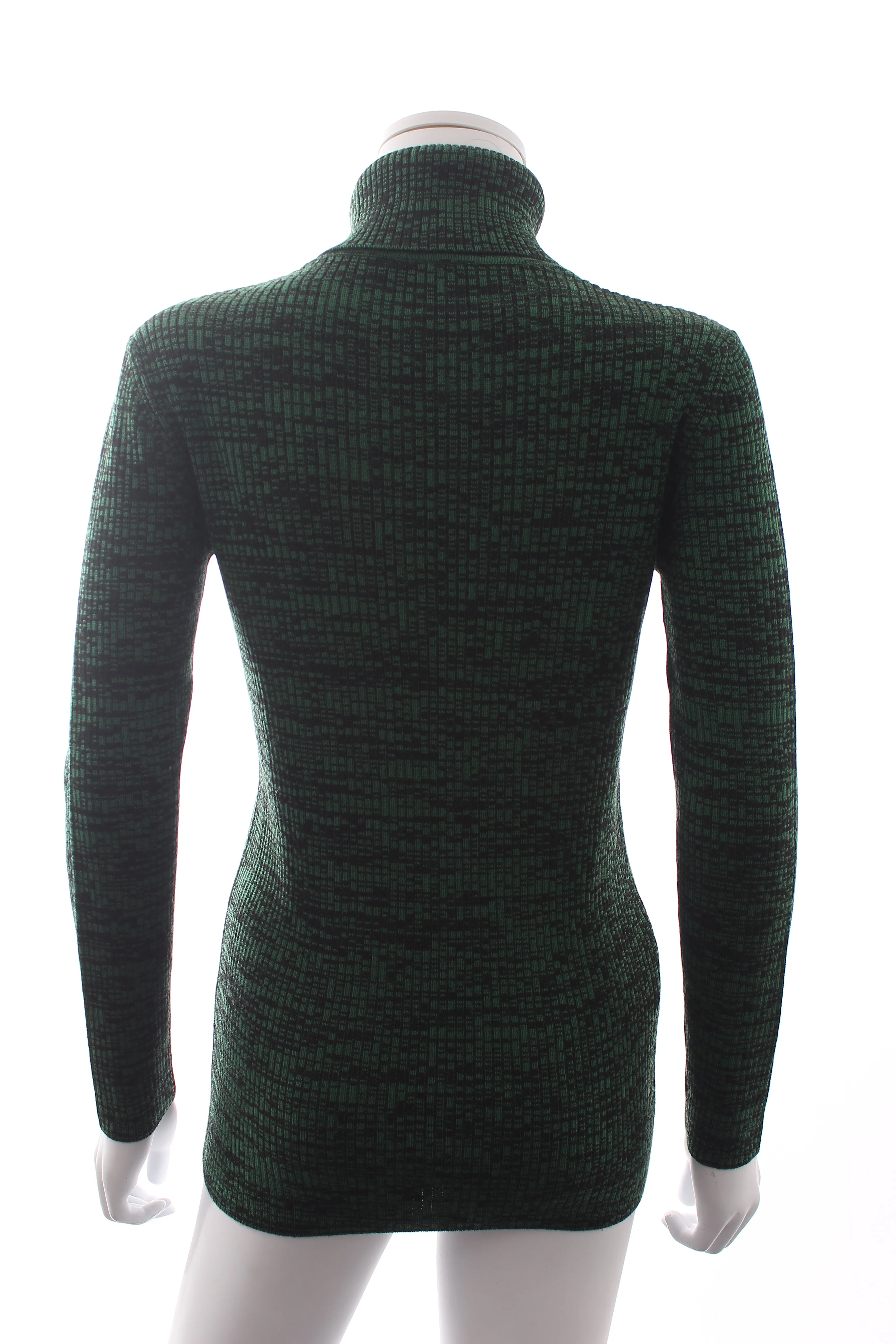 Miu Miu Ribbed Roll-Neck Wool Sweater