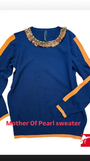 Mother of Pearl wool/cashmere sweater size L
