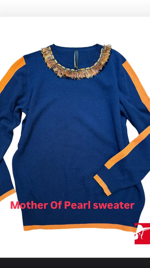 Mother of Pearl wool/cashmere sweater size L