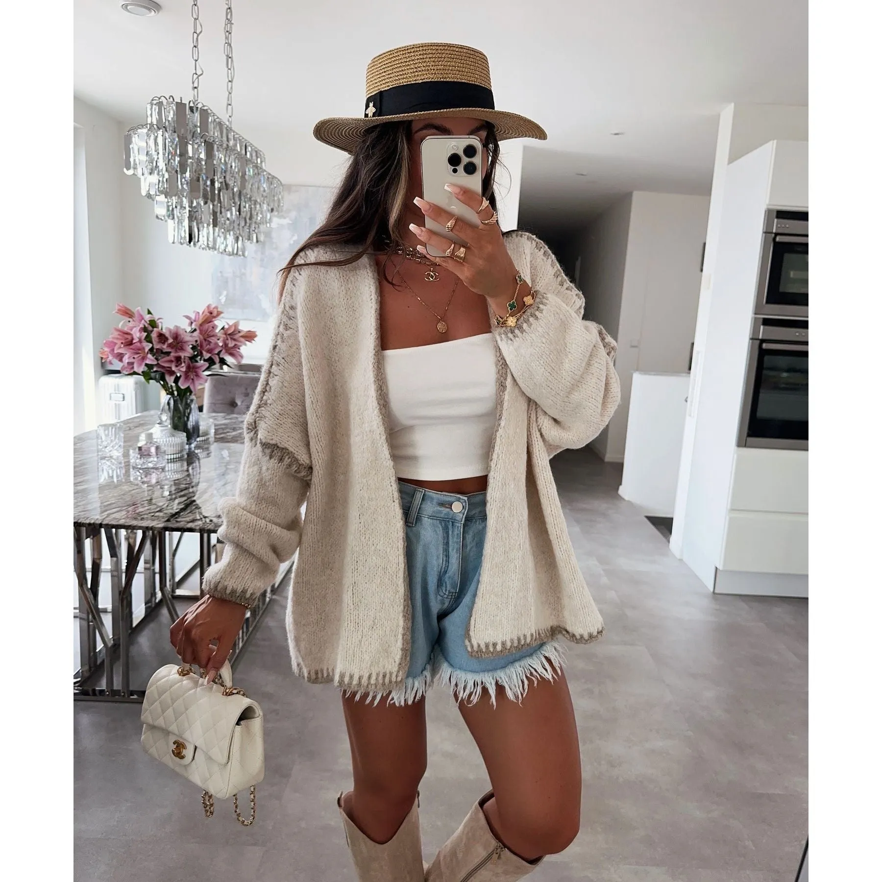 Needle Imitation Wool Knitted Sweater