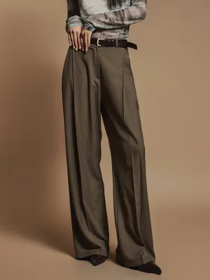 P3284 Pintuck Waistband Slacks