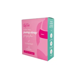 Pump strap hands free pumping bra