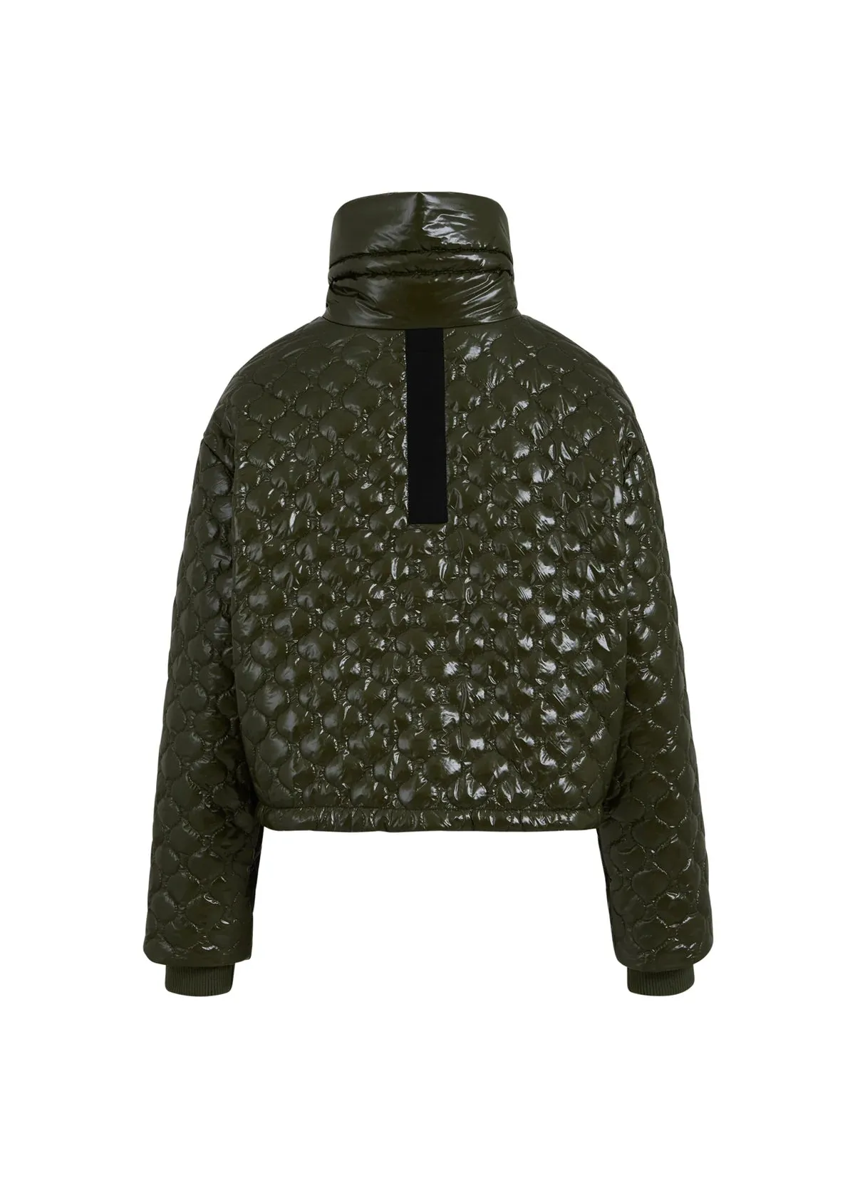 Quilted Jacket in Fall Leaves