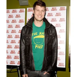 Red Army Film Director Max Lugavere Leather Jacket