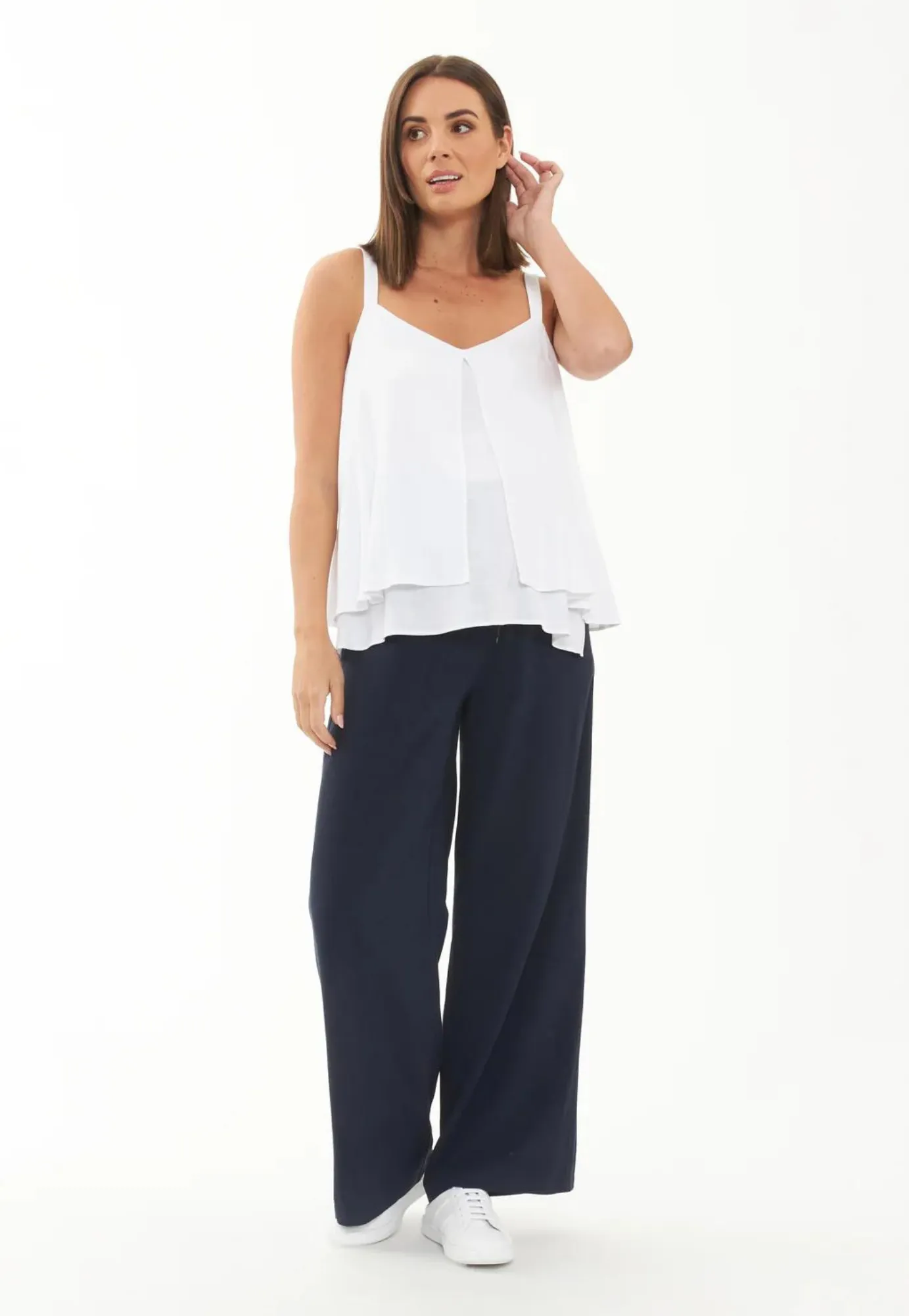 Stacy Split Front Nursing Cami