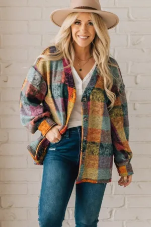 Sunset Skies Fleece Shacket