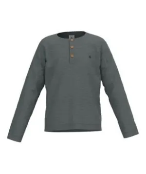 Teal Henley Shirt - Petit Bateau