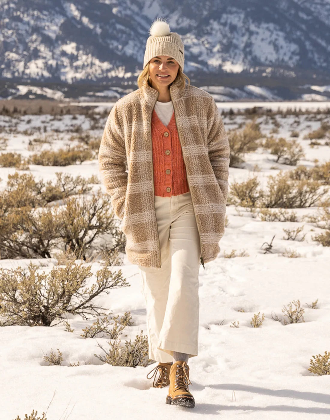Tinsley Sweater: Terracotta Heather - FINAL SALE