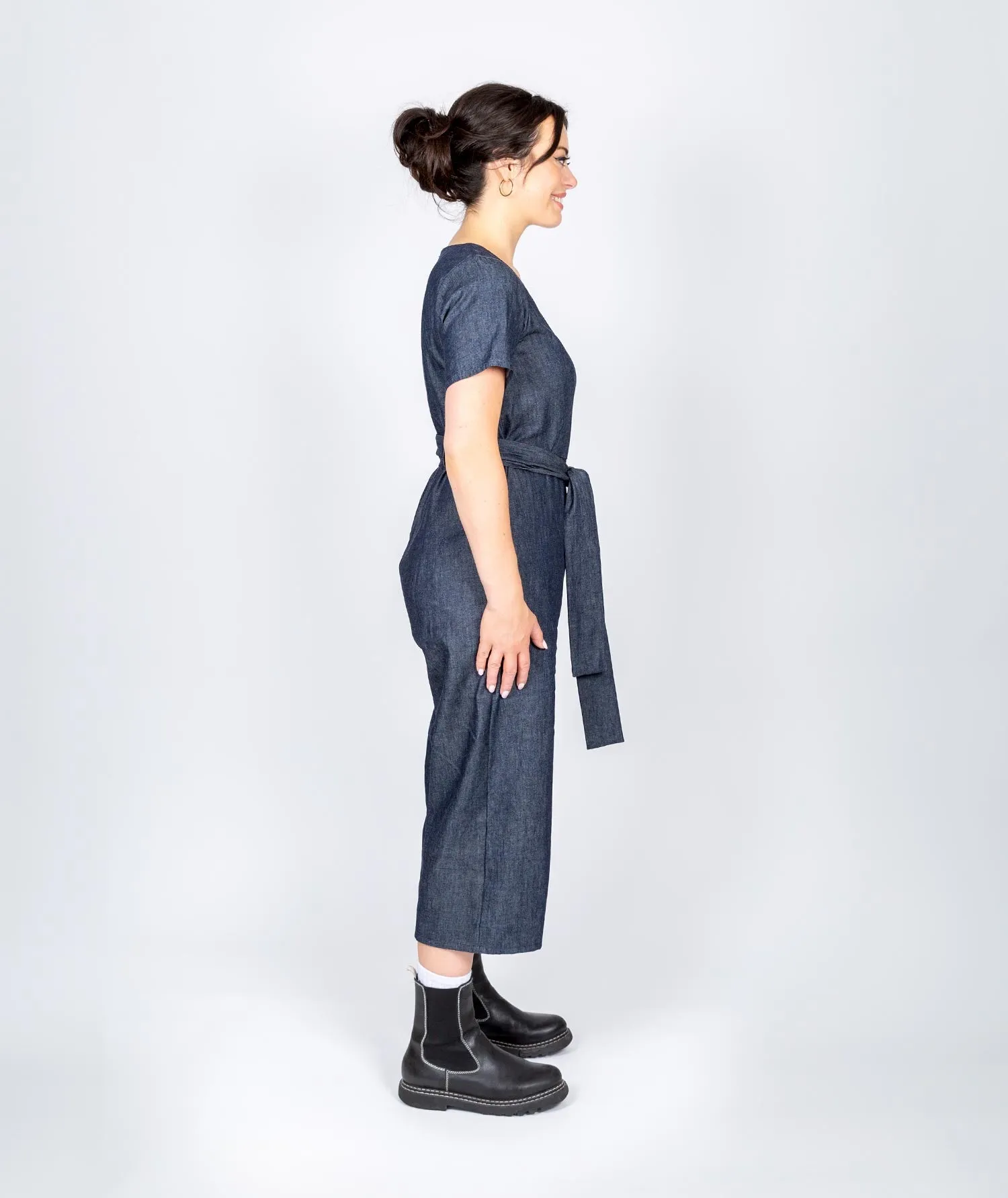 Transcend Denim Jumpsuit