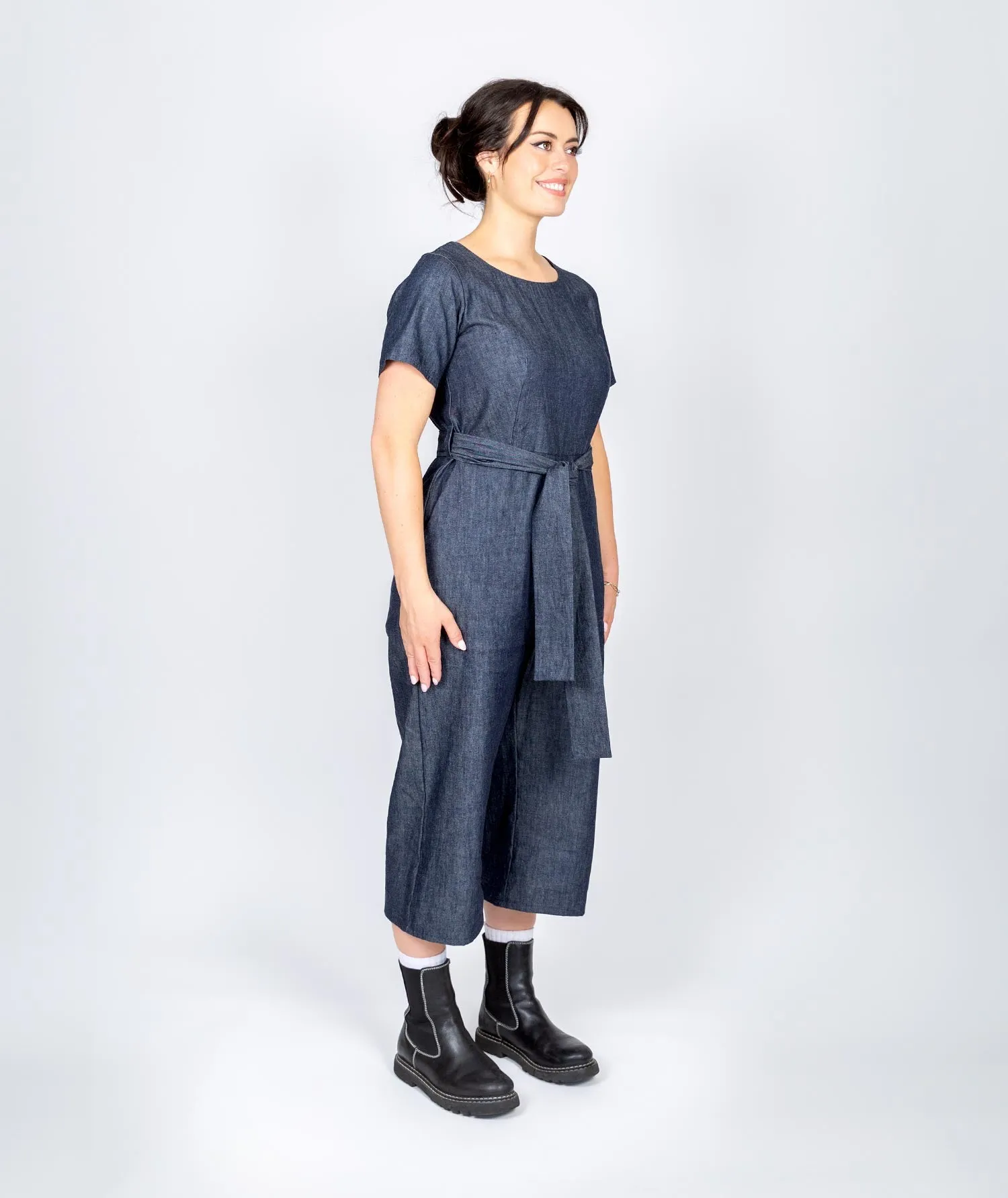 Transcend Denim Jumpsuit