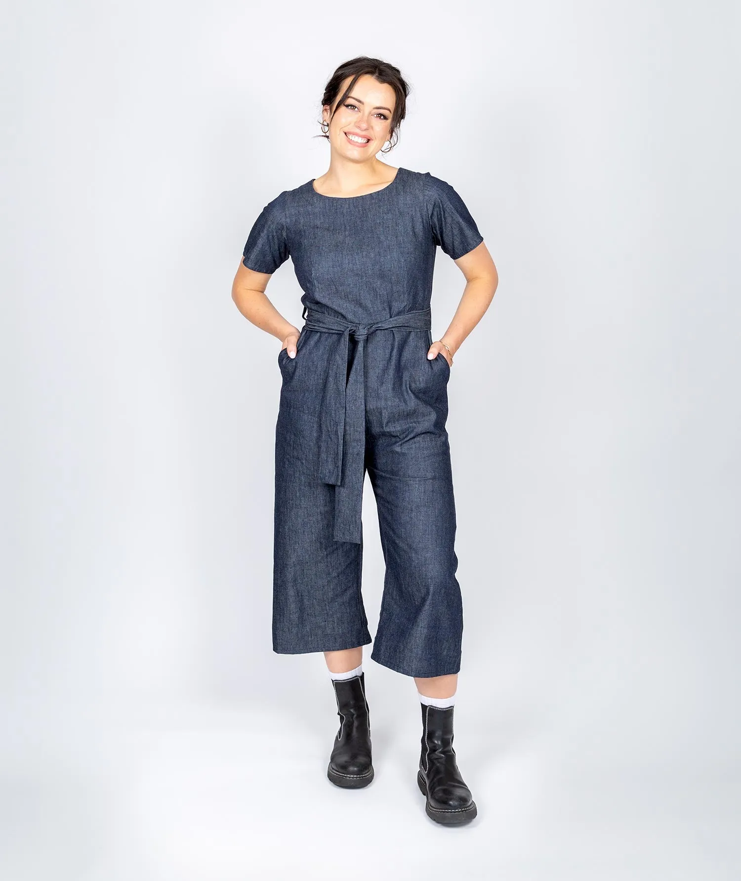 Transcend Denim Jumpsuit