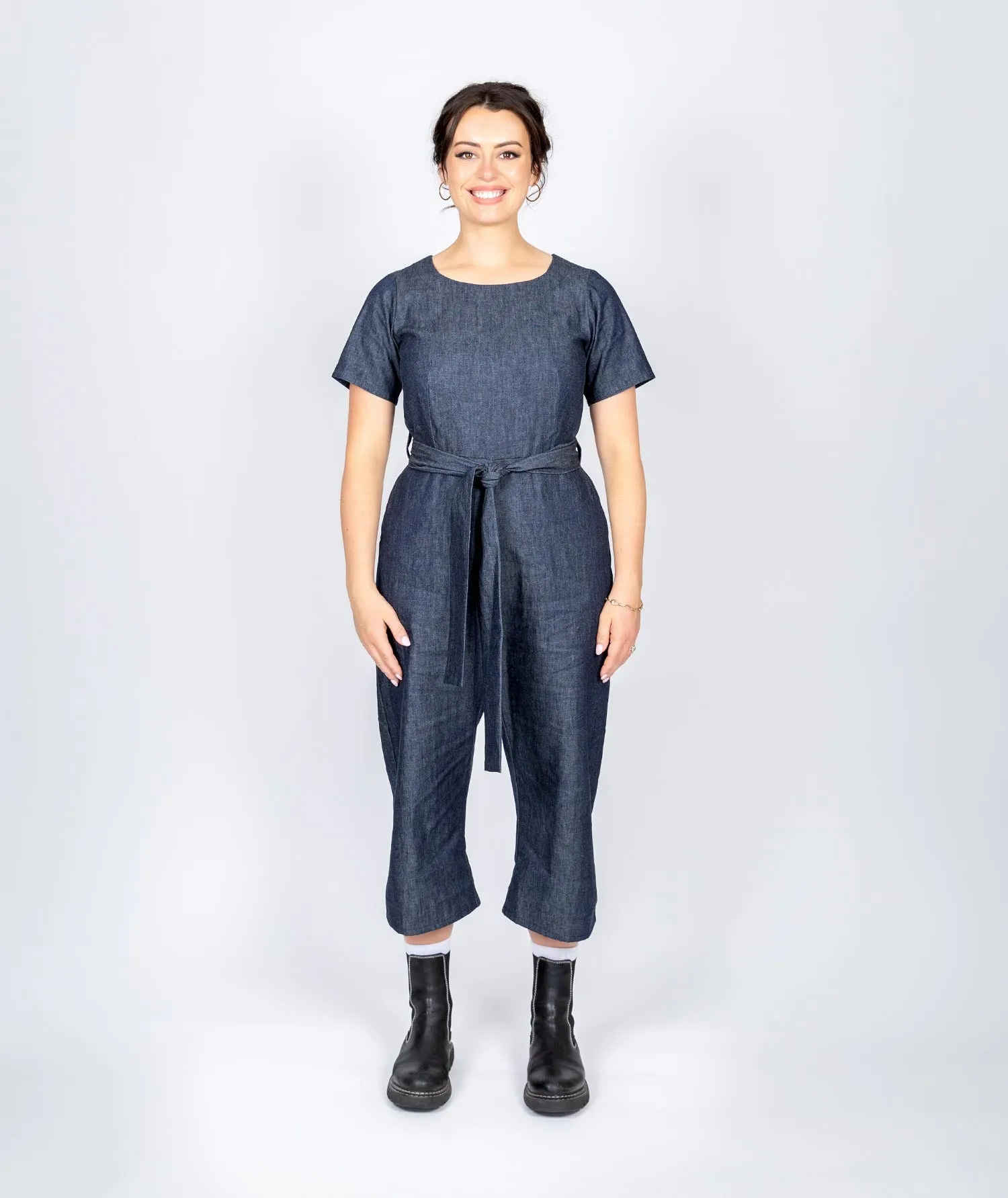 Transcend Denim Jumpsuit